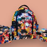 Combo estudiantil mediano maleta más lonchera más cartuchera