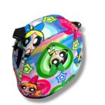 Porta casco chicas super poderosas estrellas